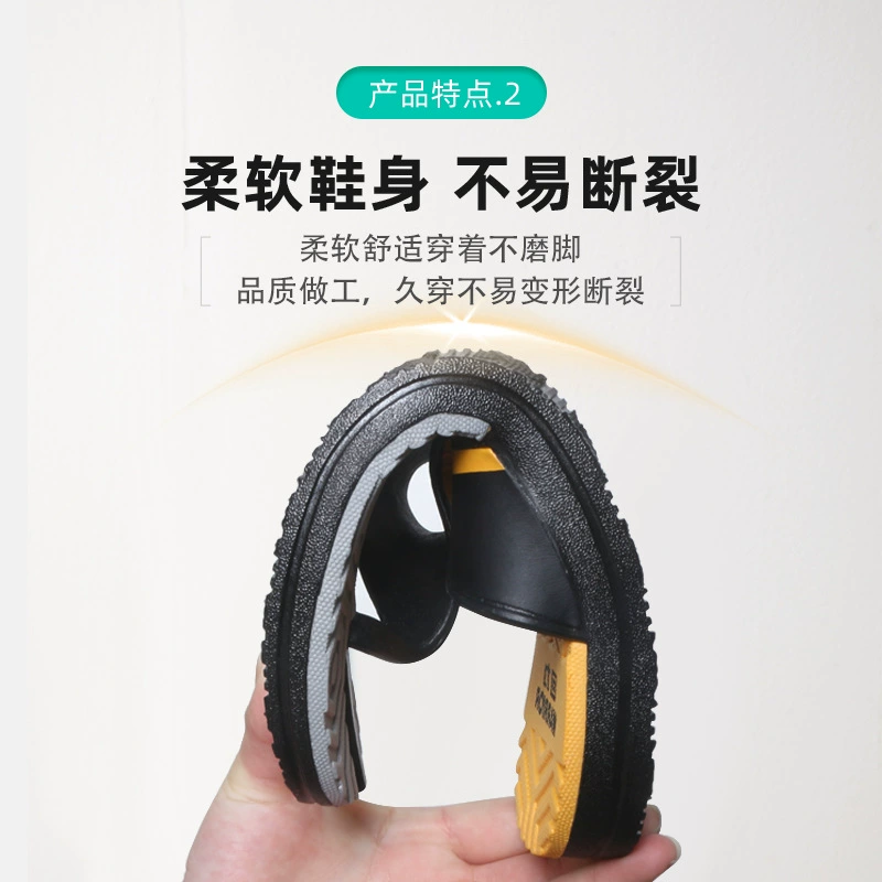 回力 Non-slip soft beach flip flops, slippers for leisure