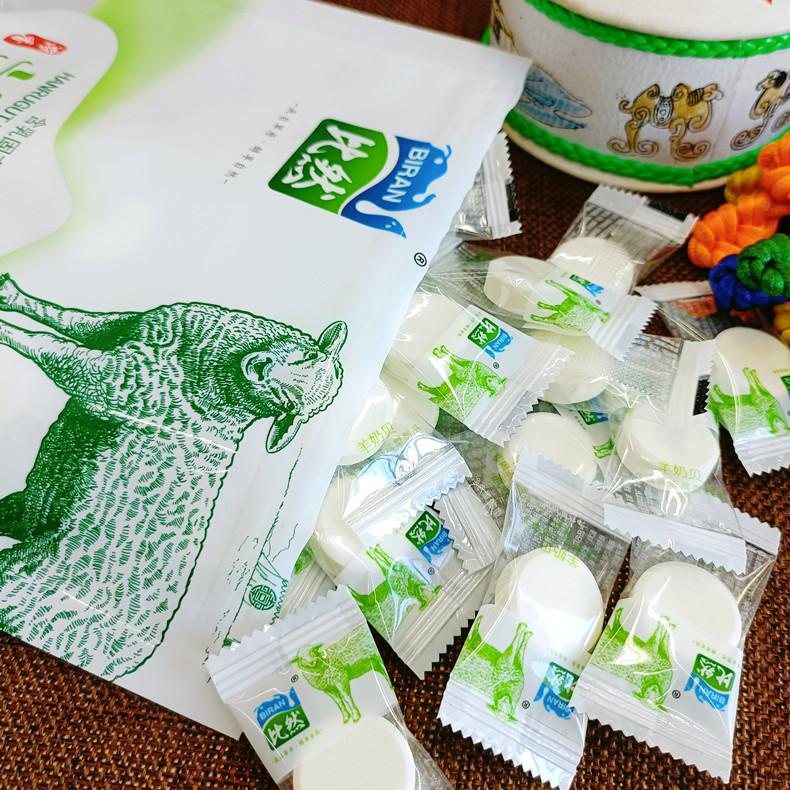 Biyiran Sheep Milk Sheets - Inner Mongolia Specialty Milk Snacks 118g Independent Packaging Sheep Milk Be Snack Cheese Sheet
