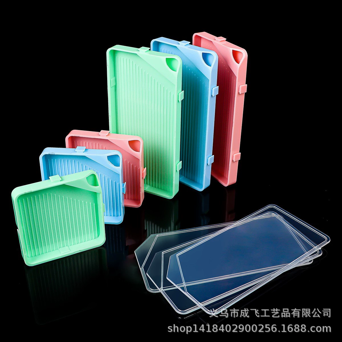 Diamond painting turn drill tray, multifunctional storage sieve with lid, small & large sizes