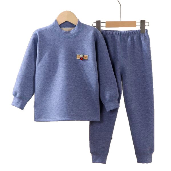 Velvet children's warm set