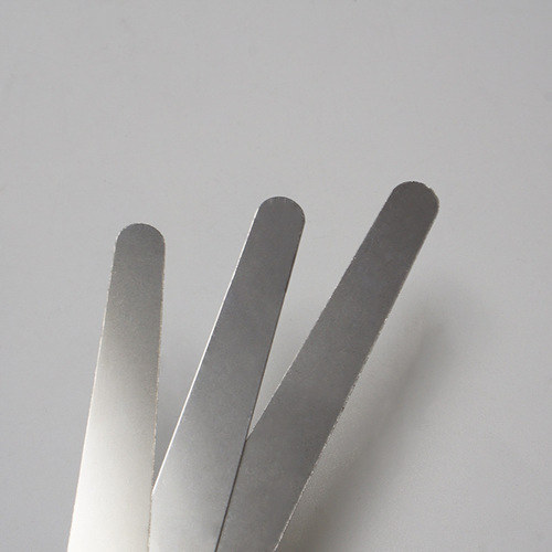 Stainless steel tongue depressor, stirring piece, medical oral examination tongue depressor, tongue blocker, children's oral examination abalone knife