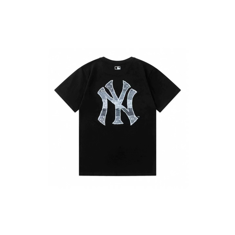 MLB Summer New Printed Letter Round Neck T-Shirt for Men and Women, Loose Casual Fashion Trend Versatile Short Sleeve MLB Summer New Printed Letter Round Neck T-Shirt for Men and Women, Loose Casual Fashion Trend Versatile Short Sleeve