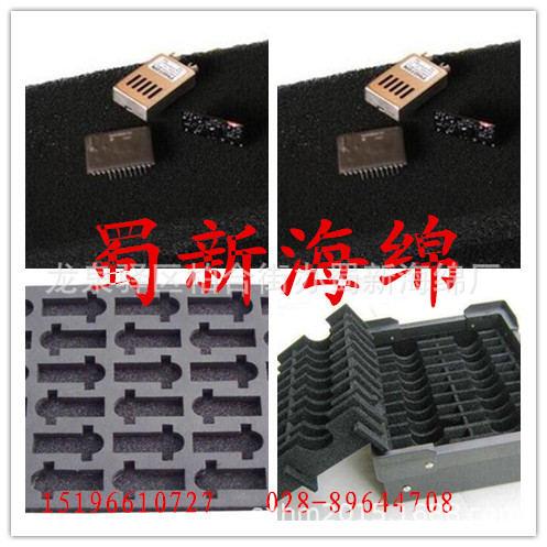 厂家供应电池静电XPE泡沫/黑色静电成型异形5MM条子垫片