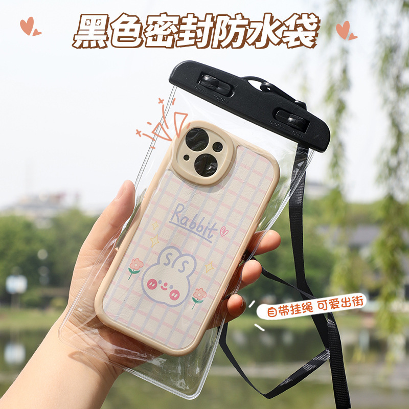 Funda Impermeable para Teléfono de PVC con Pantalla Táctil y Bolsa de Aire para Natación image 18