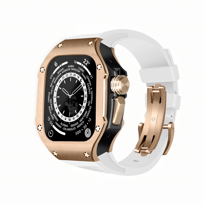 Para iwatch ultra49 reloj correa de Apple Correa protectora Shell 316L Acero inoxidable Richard cambiado al traje