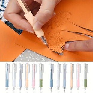 2025 New Cross-Border Dropshipping 6 Pieces/Set 12 Pieces/2 Sets of Craft Art Knives and Pens Cross-Border