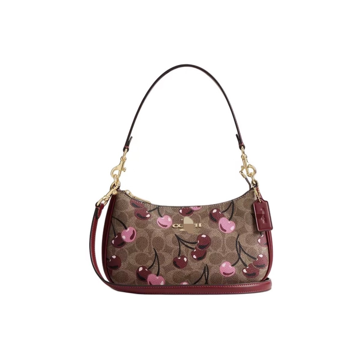 Koujia25 nuevo Teri24 luna media luna bolsas de brazo clásicas viejas flores perfumadas brotes de hombro brazo bolsas de mujer casuales de mano