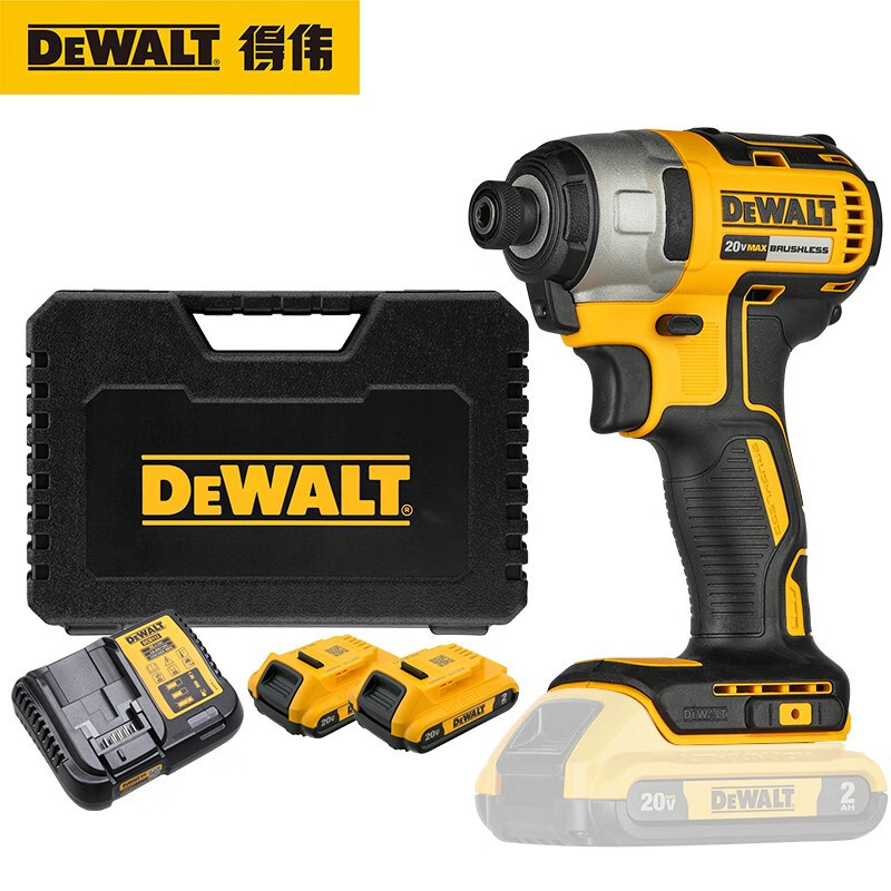 DEWALT DCF7871D2 destornillador eléctrico de impacto de litio sin escobillas 20V correa de destornillador eléctrico recargable