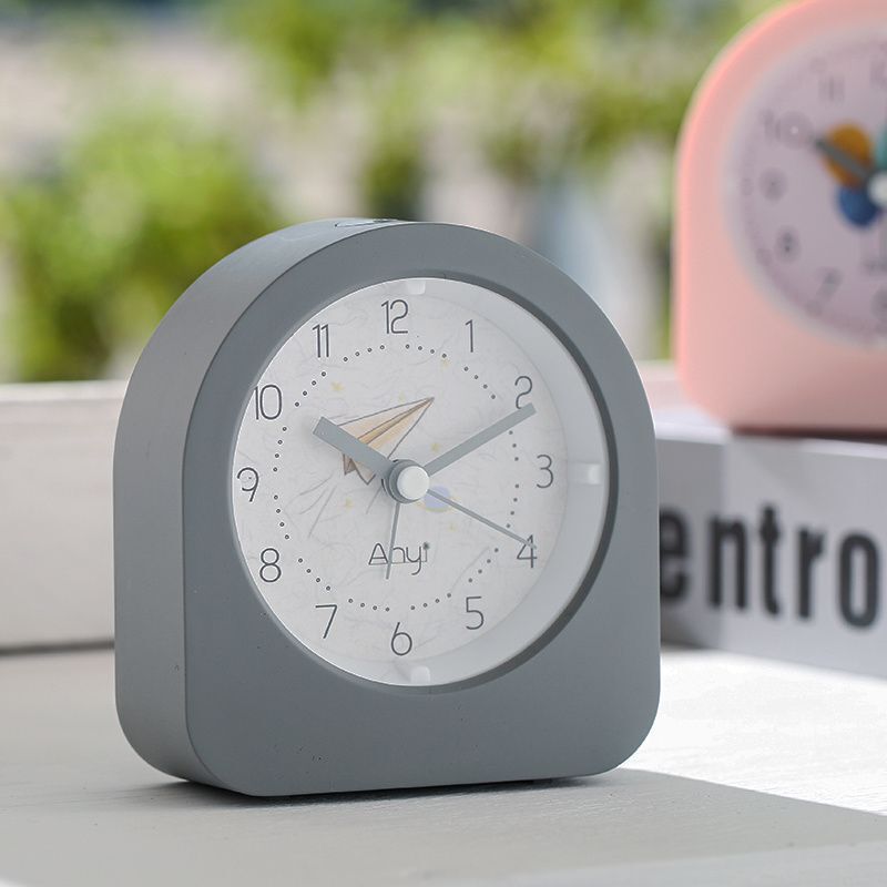 Simple Alarm Clock for Students, Bedside Alarm Clock, Minimalist Female Style Electronic Clock, Night Light, Desk, Foreign Trade Factory Wholesale