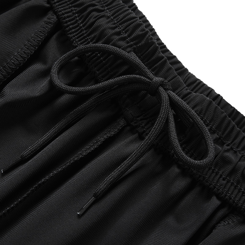 Pantalones cortos de seda de hielo de talla grande pantalones de baloncesto de secado rápido de grasa suelta de verano de los hombres pantalones cortos casuales deportivos fábrica al por mayor