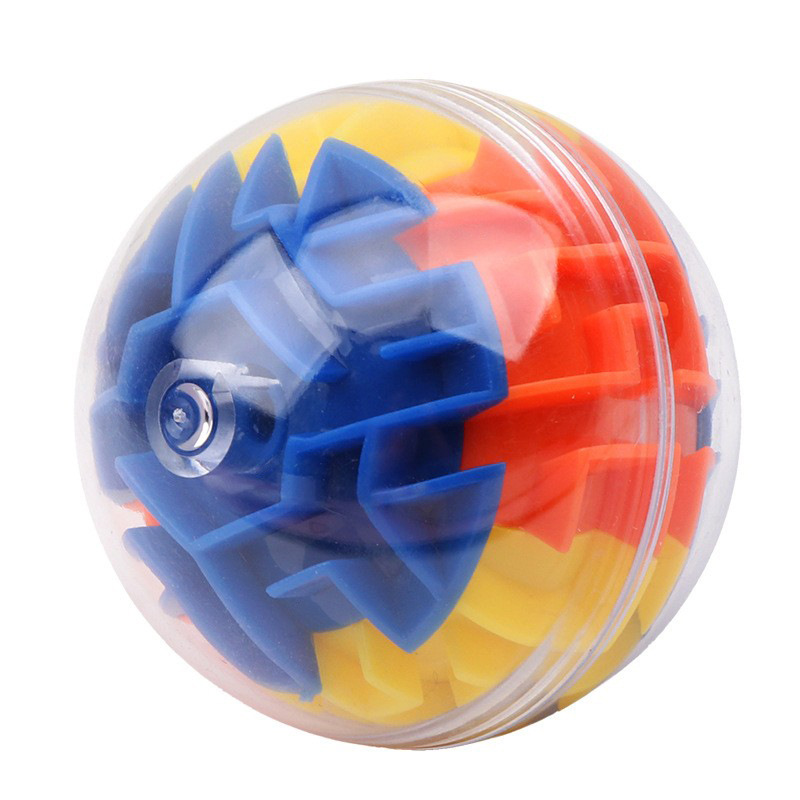 Niños tridimensionales caminando bola laberinto creativo puzzle juguetes de educación temprana nueva inteligencia bola de cubo Rubik bola laberinto redondo