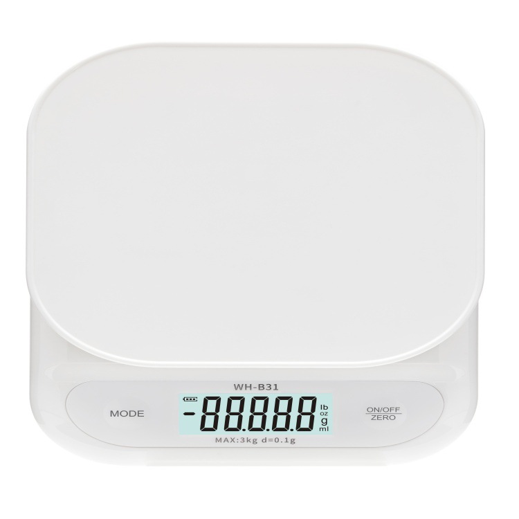 2024 nueva báscula de cocina báscula electrónica recargable 7kg/1g báscula de cocina electrónica panel impermeable