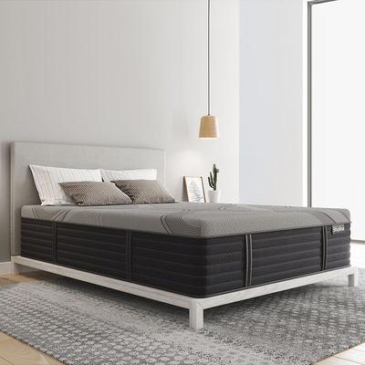 恒温凝胶防螨进口乳胶床垫慢回弹记忆棉3D席梦思加密独立袋装弹簧