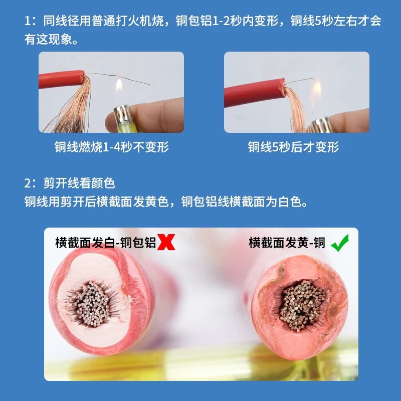 Car Battery Jumper Cables, Jumper Wire Clips, Battery Connection Cables, Pure Copper Car Jump Starter Cables, Jumper Wires