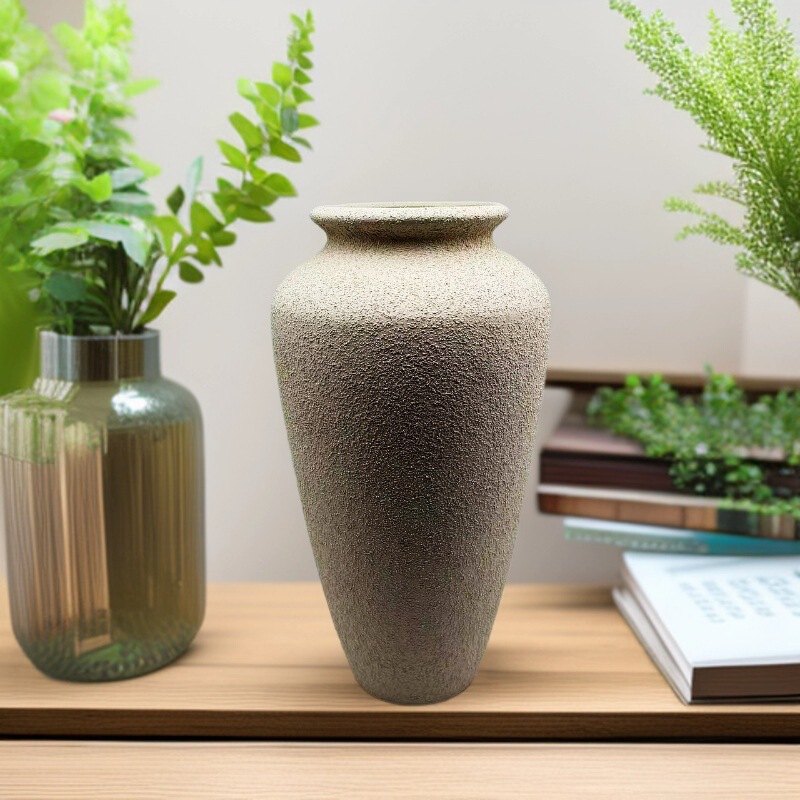 Large Ceramic Vase Vase Container Sand Glaze Classic Shape Export Can Be Customized