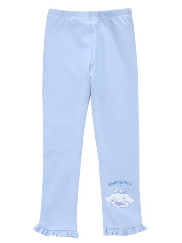 Children's Cotton Elastic Leggings 2024 Autumn/Winter Cartoon Fleece Lined Warm Outerwear Trendy Baby Pants