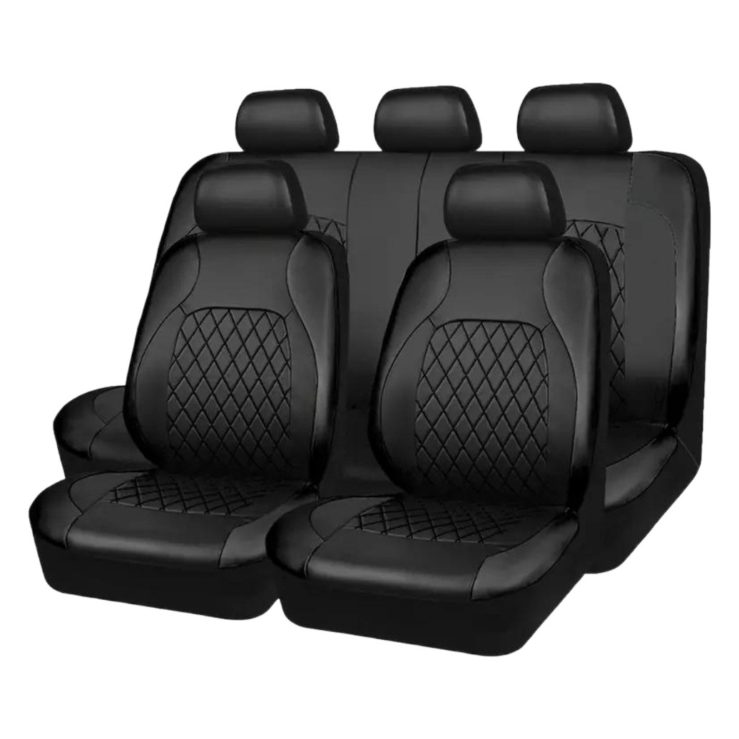 Transfronteriza cubierta de asiento de coche universal PU Yanxiu coche Cuatro Estaciones cubierta de asiento universal de comercio exterior TEMU Amazon Venta caliente