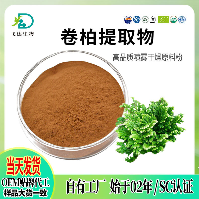 卷柏提取物 水溶卷柏高纯度粉复活草长生草提取物现货批发