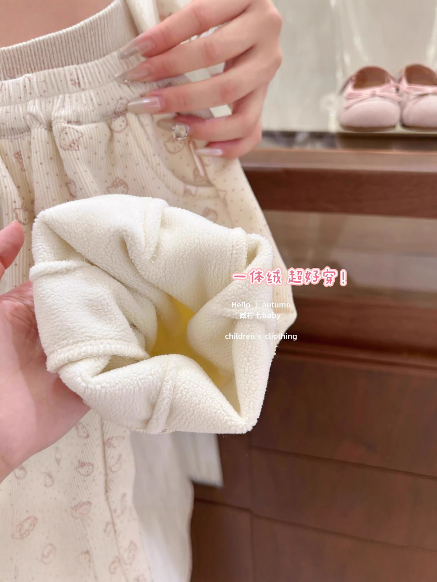 Niñas calentamiento chaleco de algodón doble cara para vestir otoño y invierno para niños chaleco de hombro chaleco chaqueta de dos piezas