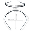Steel wire, invisible headband suitable for men and women, trend bangs, hairpins, Korean style