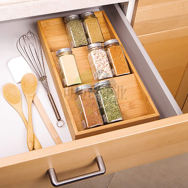 3-Tier Bamboo Spice Rack Cabin