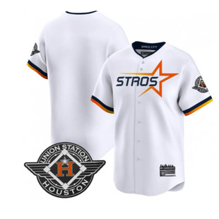 New Jersey Astros for Astronauts # 27Jose Altuve White 2025 City Connect
