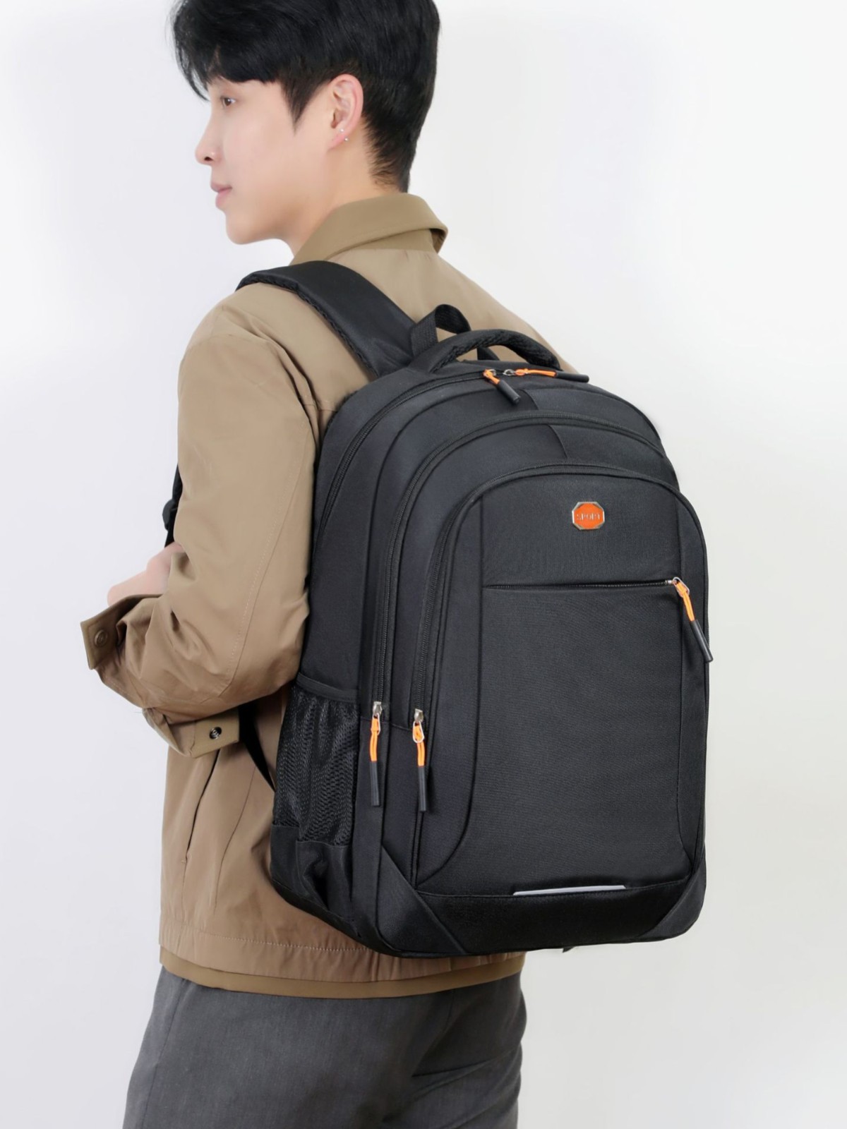 Mochila de computadora de negocios ocio transfronterizo tela oxford mochila de viaje duradera impermeable lote de hombres mochila de gran capacidad