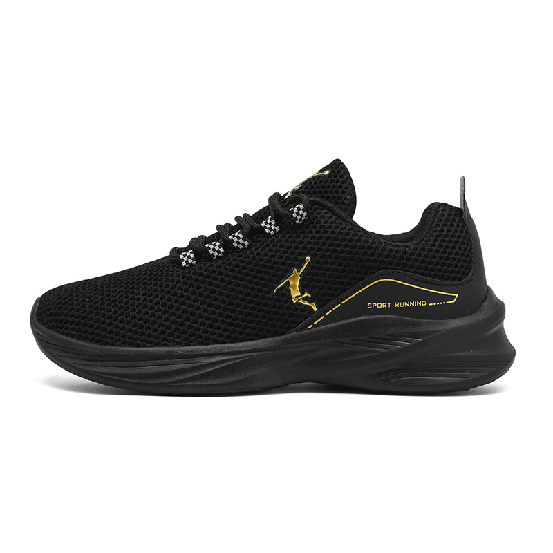 Running Shoes for Men New Mesh Breathable Casual Shoes Lightweight Black Shoes for Men Sports Shoes - 2