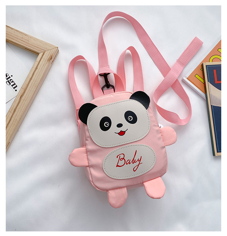 Kindergarten schoolbag for children, boys and girls, 1-3-5 years old, anti-wandering rope, cute frog, double-shoulder baby small backpack undefined