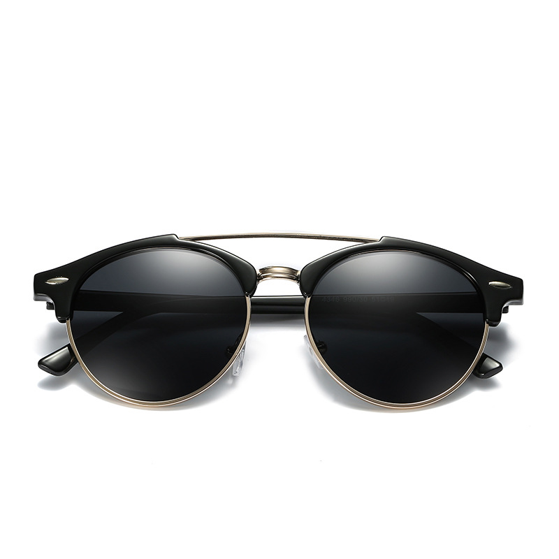 4346 Bright Black Frame Black Gray Film