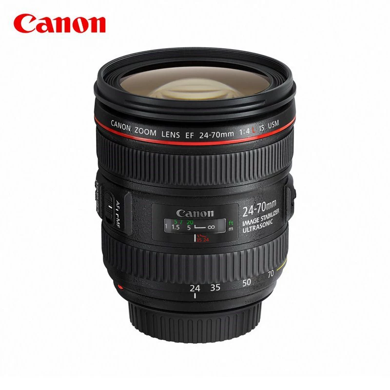 Канон EF 24-70мм f/4L IS USM подходящий для полного кадра зум-объектив 24-70F4