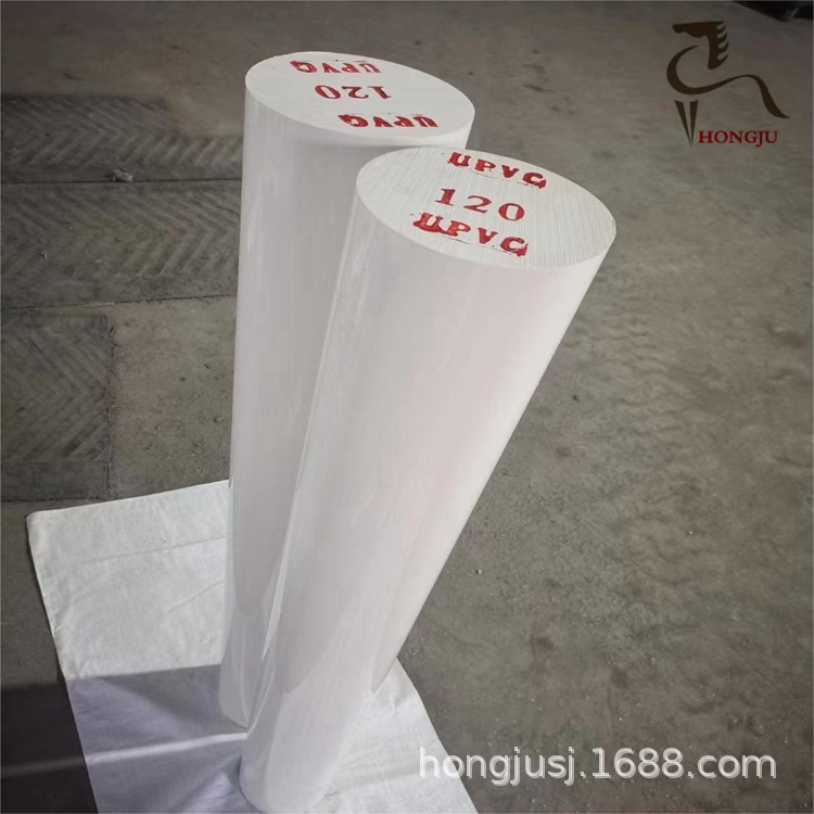 耐腐蚀PVC圆棒 灰色 白色PVC棒 聚氯乙烯圆棒 UPVC圆棒 生产厂家