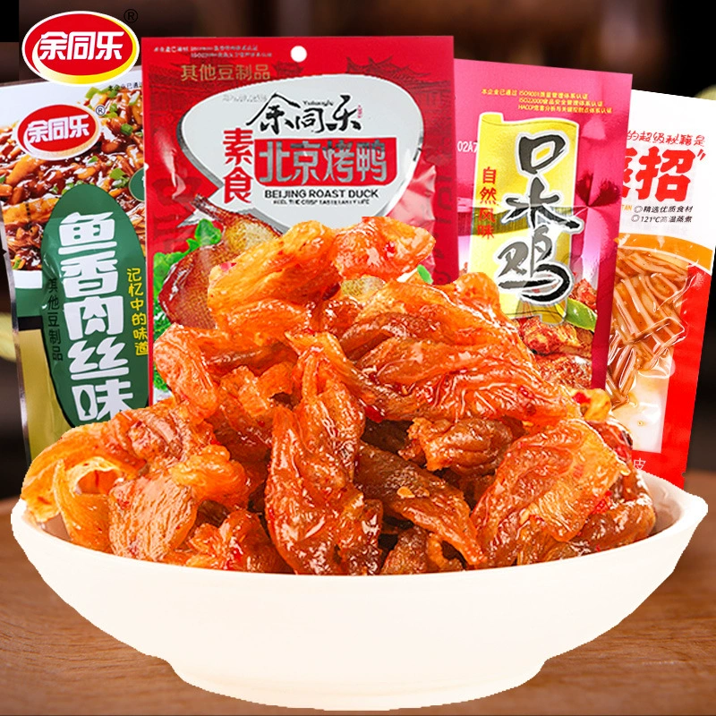 Yu Tongle Пекинская жареная утка со слотами курица со вкусом рыбы тертой свинины