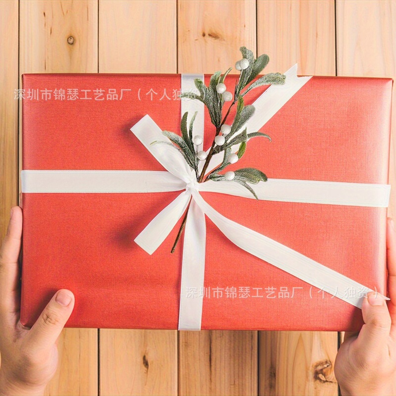 人造仿真圣诞槲寄生 绿植家居装饰品 圣诞装饰品挂件|undefined