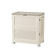 Cross-border large capacity PP plastic wheeled storage box baby clothes children snacks toy storage and finishing box