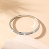 Summer zirconium, bracelet, advanced jewelry, accessory, 2023, European style, micro incrustation, high-quality style