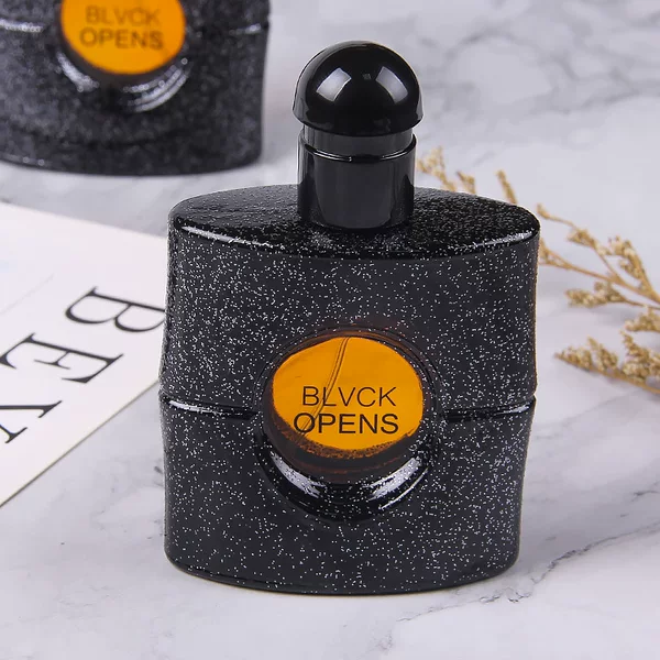 Cross-border selling royal black opium perfume ladies lasting fragrance students flat for perfume wholesale 50ML