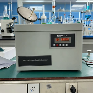Английская версия XRY-1A Калориметр кислородной бомбы Определение теплотворной способности угля, кокса и парафина
