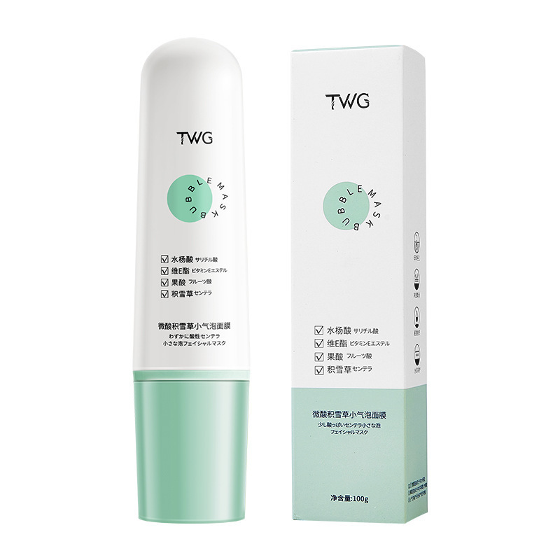 Twg微酸積雪草小気泡マスク泡立てマスク清潔泥膜|undefined