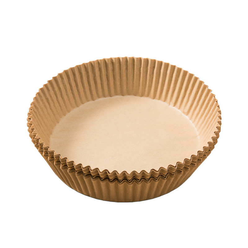 bandeja de papel especial para freidora de aire, almohadilla de papel de absorción de aceite resistente a altas temperaturas para horno de alimentos, papel de grasa para parrilla, bandeja de papel para barbacoa