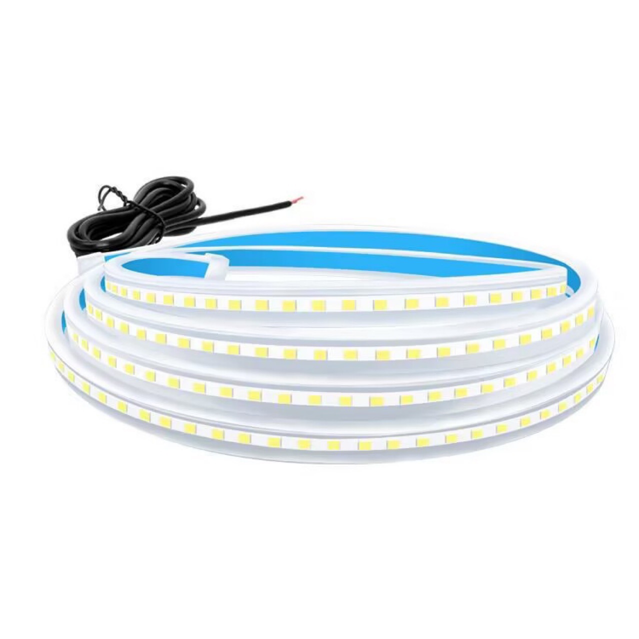 Car Hood Integrated Daytime Running Lights Modification Universal Dynamic Scanning Light Guide Strip Led Grille Ambient Light Strip