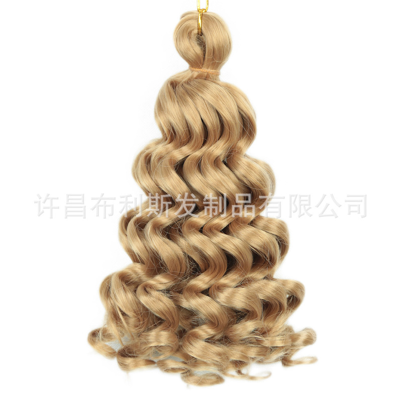 Italy Curl Synthetic Short Curly Hair European and American Style Wig Ocean Wave Deep Twist