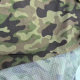 in stock Storm Camouflage Nylon Plaid Fabric Micro Wrinkle Trendy Fabric Wear-resistant Outdoor Clothing Hat Bag Woven
