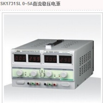三科直流电源SK1731SL3A双路数显可调30V/3A带固定5V3AK龙威