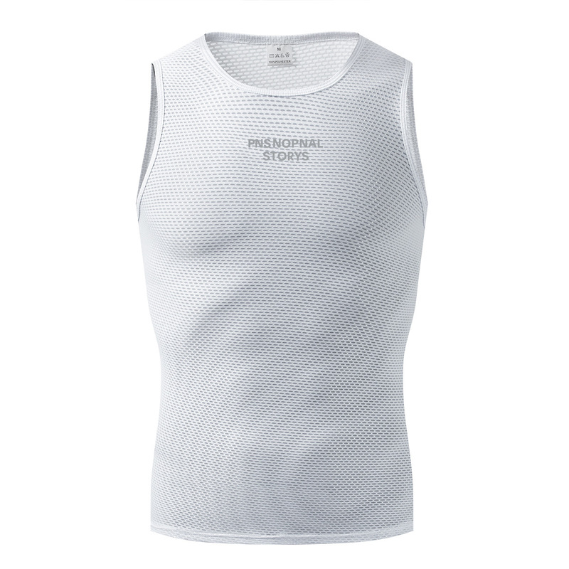 Men's Cycling Clothing, Bicycle Road Cycling Vest, Sleeveless Sweatshirt, Vest, Bottoming Shirt, Quick-Drying Breathable Clothing