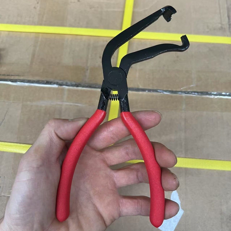 팔꿈치 전원 차단 펜치, 순적색 손잡이(1쌍)