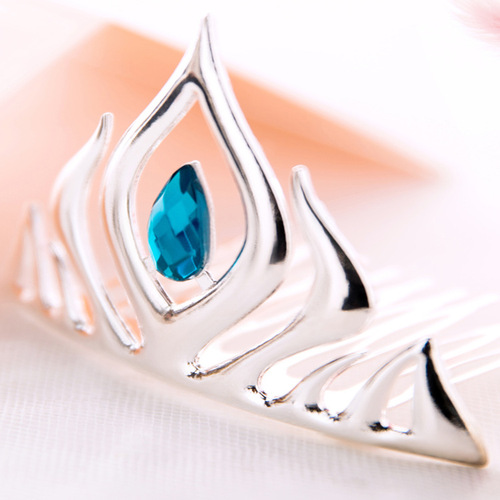 Korean version of the new crown comb, adult bridal crown hairpin, hair accessories, hair accessories