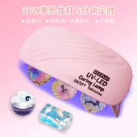 Производитель Qiaoqiao 36w УФ-лампа для ногтей УФ-лампа быстро высушенная фиолетовая лампа оптом ювелирные изделия отвержденная лампа для выпечки оптом