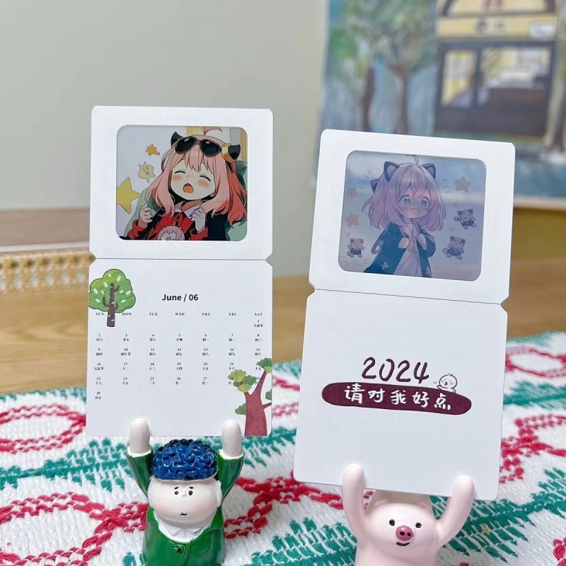 胶片透卡光影票根日历反转胶片 幻灯片创意礼品光影台历日历定/制