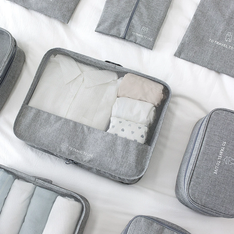 Storage bag for traveling, set, capacious storage system, handheld organizer bag